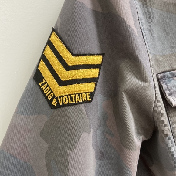 NWT Zadig & Voltaire Camo Jacket - Picture 3 of 8